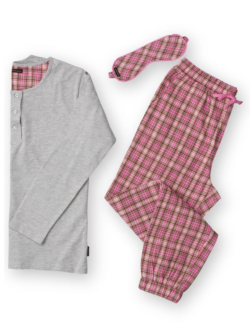 Reino pyjama ja unimaski